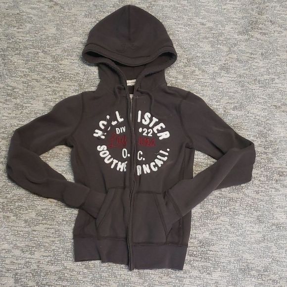 Hollister Tops Hollister Zip Up Hoodie Jacket Poshmark